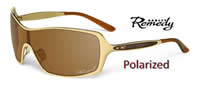 Oakley Remedy Polished Gold / Bronze Polarized (OO4053-05)
