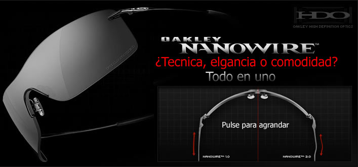 Oakley Nanowire Titanio Polarized Brown Chrome_Tungsten Iridium (12-911)