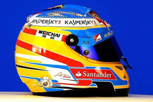Casco Fernando Alonso y Ferrari-Oakley