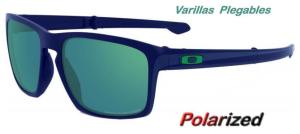 Oakley Sliver F Matte Denim / Jade Iridium Polarized (OO9246-03)