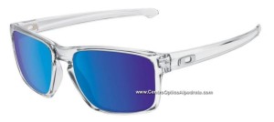 Oakley Sliver Polished Clear / Sapphire Iridium (OO9262-06) oakley-sliver-polished-clear-violet-iridium-OO9262-06