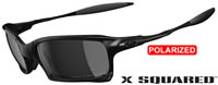 Oakley X Squared Polished Carbon / Black Iridium Polarized (OO6011-06)