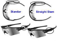 Oakley Radar XL Blades Straight Stem Retina Burn / Fire Iridium (09-741)