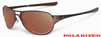 Oakley Restless Polished Brown / VR28 Black Iridium Polarized (12-996)