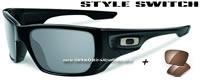 Oakley Style Switch Polished Black / Black Iridium + Vr28 Black Iridium (OO9194-01)
