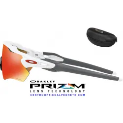 Radar EV Path Polished White / Prizm Ruby (OO9208-72)
