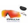 Radar EV Path Polished White / Prizm Ruby (OO9208-72)