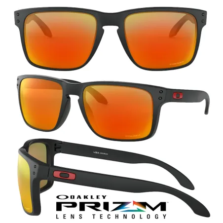 Holbrook XL Matte Black / Prizm Ruby (OO9417-04)