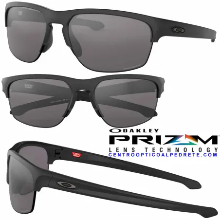Sliver Edge Matte Black / Prizm Grey (OO9413-01)