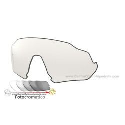 Flight Jacket Lente Clear Black Iridium Photochromic (OO9401-07L)