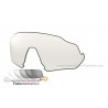 Flight Jacket Lente Clear Black Iridium Photochromic (OO9401-07L)