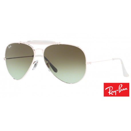 Lentes de repuesto Ray-Ban Outdoorsman II / Lente Green Gradient Brown (RB3029-9002A6)