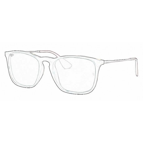 Goma/Terminal Ray-Ban RB4187 Chris (RB4187-T)