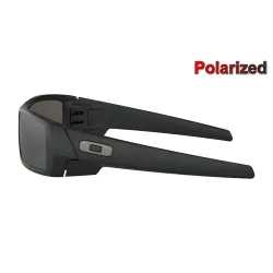 Gascan Matte Black / Black Iridium Polarized (12-856)