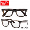 Gafas para graduado Ray-Ban Wayfarer Ease - Havana