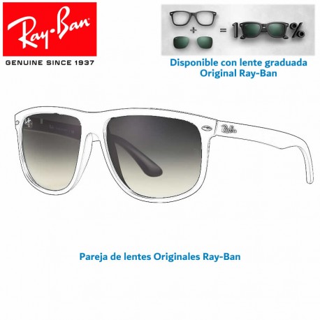 Lentes de repuesto Ray-Ban BoyFriend RB-4147 / Lente Grey Gradient (RB4147/601/32-58)