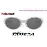 EyeJacket Redux Silver / Prizm Black Polarized (OO9438-05)