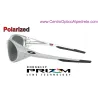 EyeJacket Redux Silver / Prizm Black Polarized (OO9438-05)