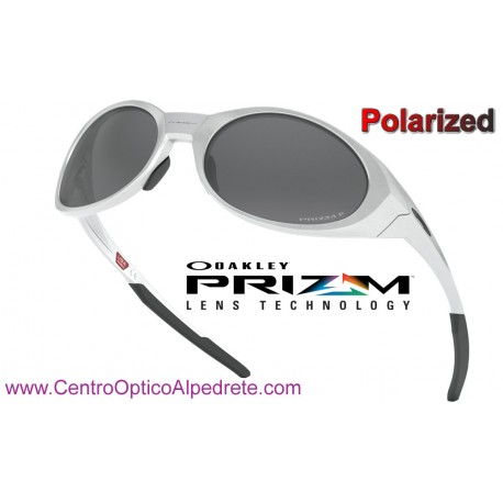 EyeJacket Redux Silver / Prizm Black Polarized (OO9438-05)