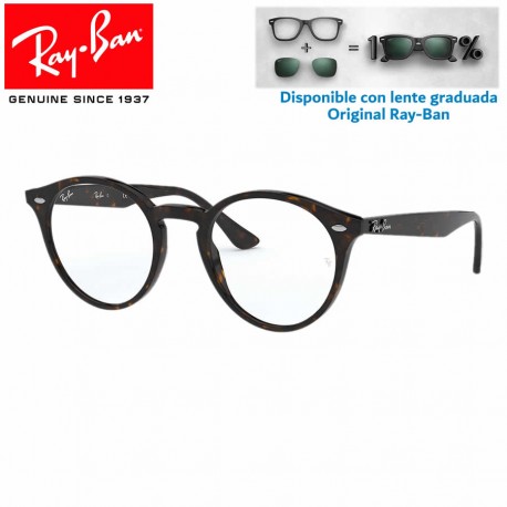 Gafas para graduado Ray-Ban Dark Havana (RX2180V-2012)