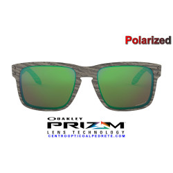 Holbrook Woodgrain / Prizm Shallow Water Polarized (OO9102-J8)