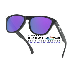 Frogskins Matte Black / Prizm Violet (OO9013-H6)
