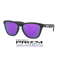 Frogskins Matte Black / Prizm Violet (OO9013-H6)