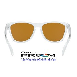 Frogskins Polished Clear / Prizm Violet (OO9013-H7)
