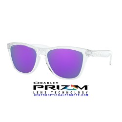 Frogskins Polished Clear / Prizm Violet (OO9013-H7)