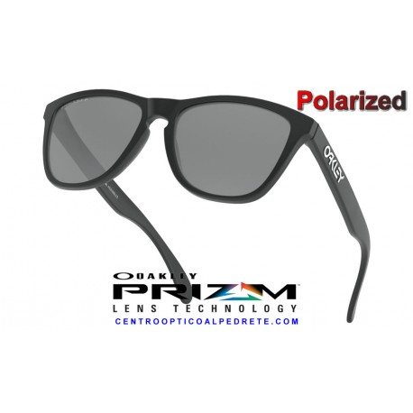 Frogskins Matte Black / Prizm Black Polarized (OO9013-F7)