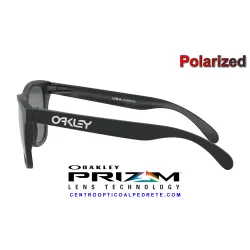 Frogskins Matte Black / Prizm Black Polarized (OO9013-F7)