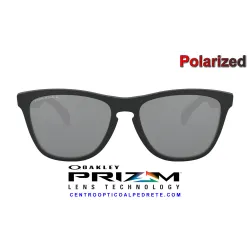 Frogskins Matte Black / Prizm Black Polarized (OO9013-F7)