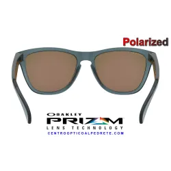 Frogskins Matte Grey Smoke / Prizm Sapphire Polarized (OO9013-F6)