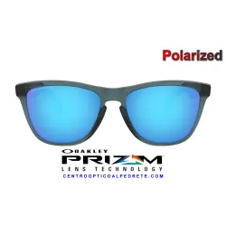 Frogskins Matte Grey Smoke / Prizm Sapphire Polarized (OO9013-F6)