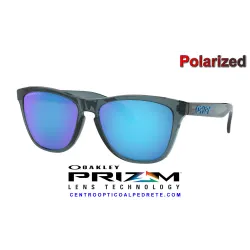 Frogskins Matte Grey Smoke / Prizm Sapphire Polarized (OO9013-F6)