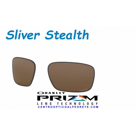 Oakley Sliver Stealth Replacement Prizm Tungsten (102-904-005 Lenses | 100% Orig