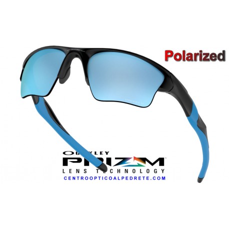Half Jacket 2.0 XL Matte Black / Prizm Deep Water Polarized (OO9154-67)
