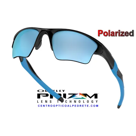 Half Jacket 2.0 XL Matte Black / Prizm Deep Water Polarized (OO9154-67)