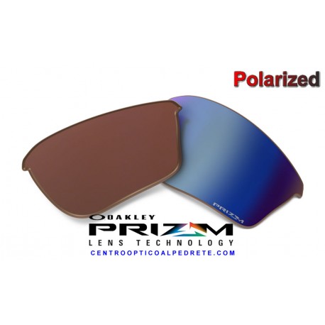 Half Jacket 2.0 XL Lente Prizm Deep Water Polarized (OO9154-67L)