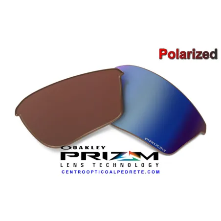 Half Jacket 2.0 XL Lente Prizm Deep Water Polarized (OO9154-67L)