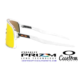 Sutro Custom Polished Clear / Prizm Ruby (OO9406-8939C)