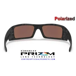 Gascan Matte Black Camo / Prizm Deep Water Polarized (OO9014-81)