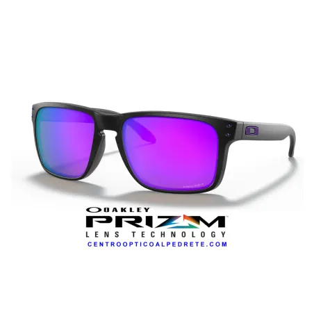 Holbrook XL Matte Black / Prizm Violet (OO9417-20)