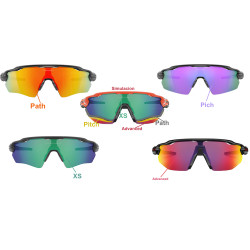 Radar EV Pitch Lente Prizm Dark Golf Vented (101-117-033)