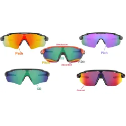 Radar EV Path Lente Prizm Ruby Polarized Vented (102-746-010)