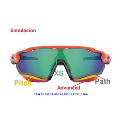 Radar EV Pitch Lente Prizm Dark Golf Vented (101-117-033)