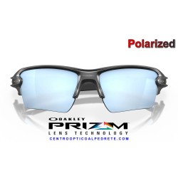 Flak 2.0 XL Matte Black / Prizm Deep H20 Polarized (OO9188-58)
