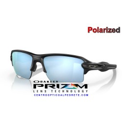 Flak 2.0 XL Matte Black / Prizm Deep H20 Polarized (OO9188-58)