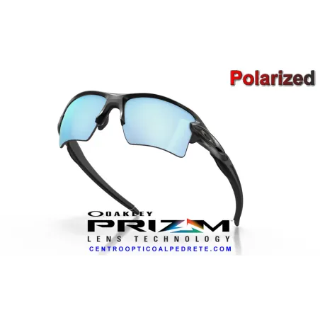 Flak 2.0 XL Matte Black / Prizm Deep H20 Polarized (OO9188-58)