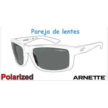 Arnette Lente de repuesto Slacker Brown Polarized (AN4196-208783L)